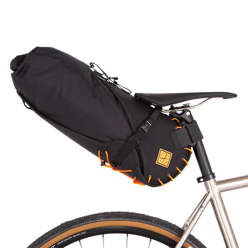 baden Transparant hart Restrap bikepacking zadeltas 14L - Bikepacking4u - alles voor bikepacking